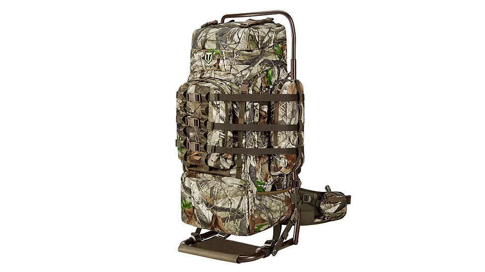 TideWe Hunting Backpack External Frame 5500cu with Rain Cover CFB59B89