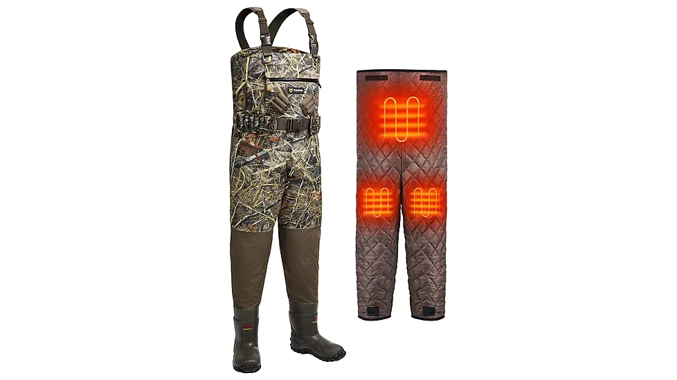 TideWe TorridWade Heated Duck Waterfowl Hunting Breathable Chest Waders CB9D5D75