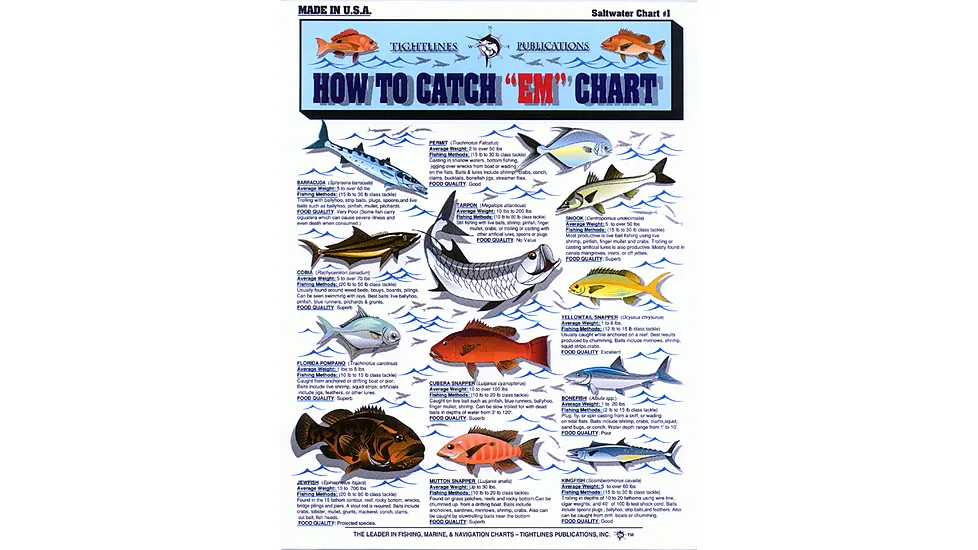 Tightlines How To Catch Em Charts