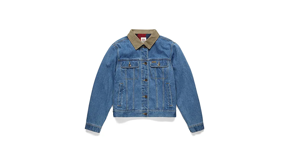 Topo Designs Mt. West Trucker Jacket - Denim - Women's 474BFF84