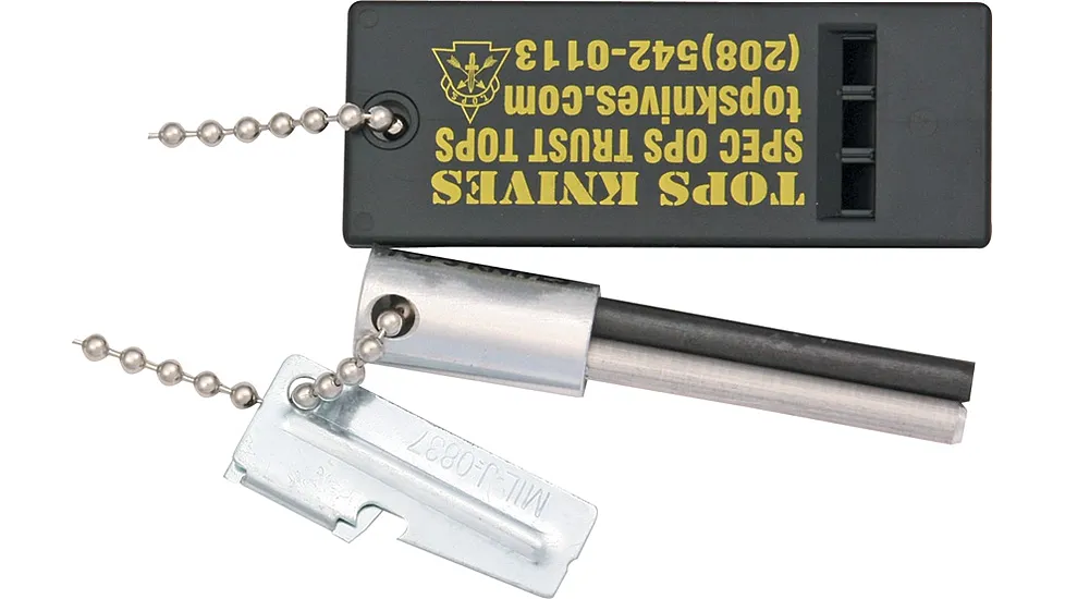 Tops Knives Fire Starter Emergency