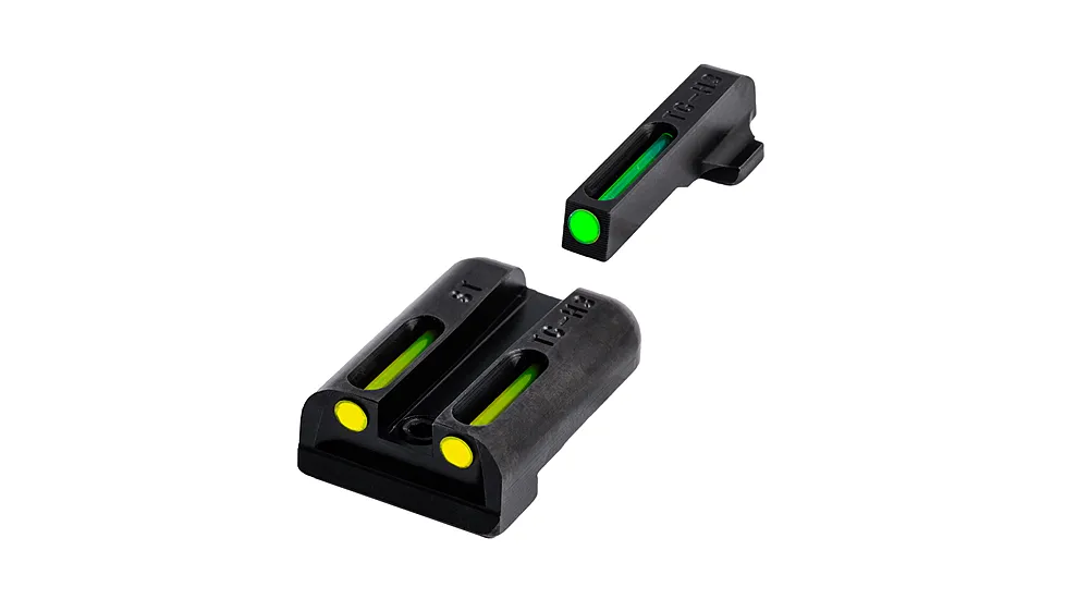 TruGlo Tritium Fiber Optic Brite-Site Handgun Sight For Sig #8 Yellow Rear Sight TG131ST1Y