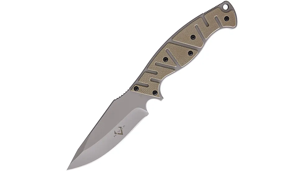 V NIVES Alte Beast Coyote Fixed Blade Knife