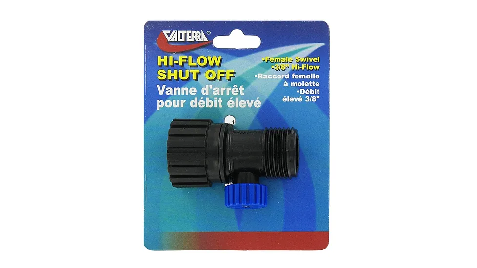 Valterra A01-0144VP Hi Flow Single Hose Shut Off Valve