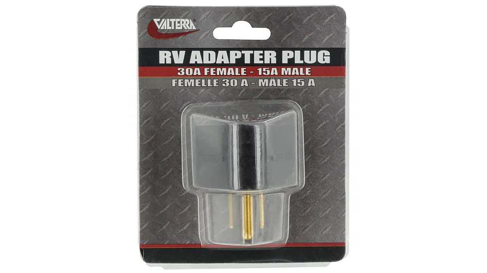 Valterra Mighty Cord Adapter Plug - 15Am To 30Af Carded