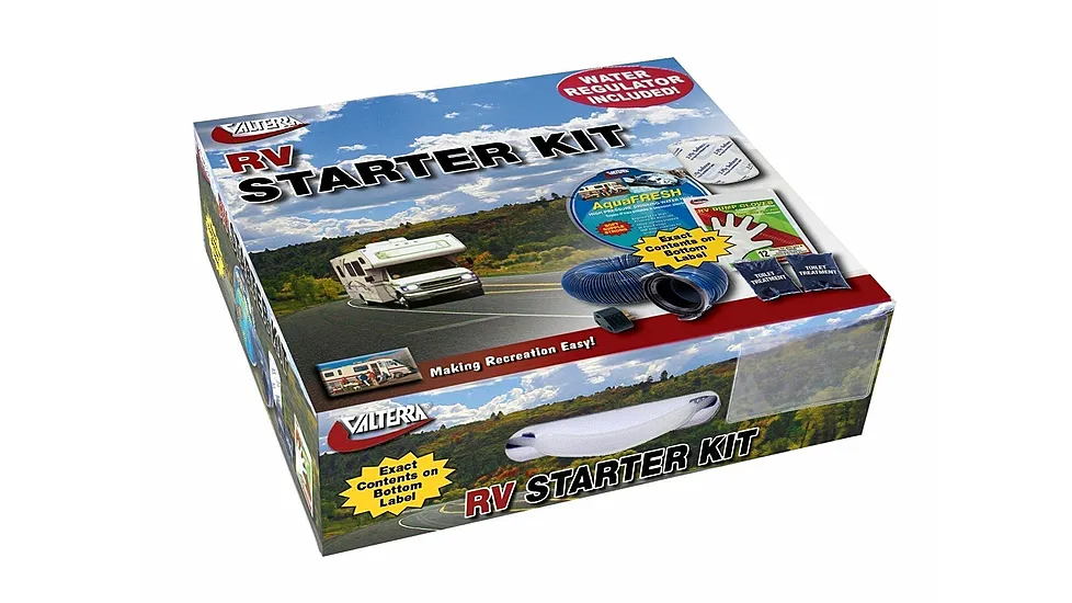 Valterra K88121 Standard RV Accessory Starter Kit With Water Regulator