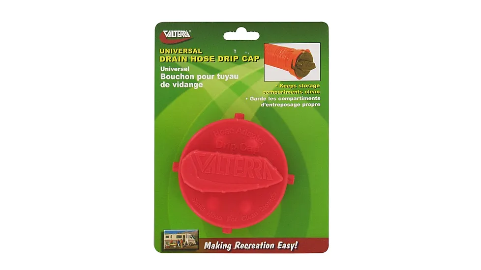 Valterra Universal Drain Hose Bayonet Drip Cap - 3in Carded