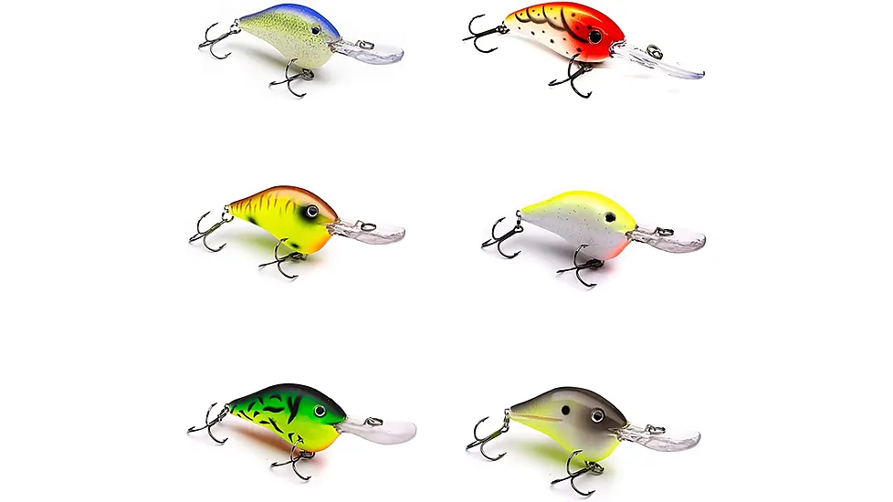 Vexan 6-Pack PHAT BOY 8 Crankbait Lures