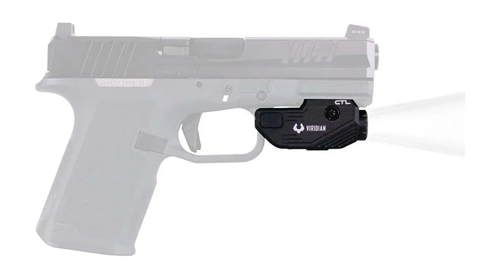 Viridian Weapon Technologies CTL Custom 580 Lumens LED Tactical Light w/INSTANT-ON & SafeCharge Power Bank