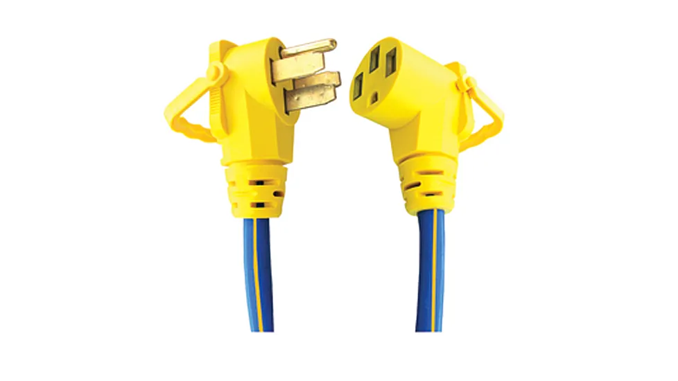 Voltec E Zee Grip Stw 1 Outlet RV Extension Cord 30A 30ft