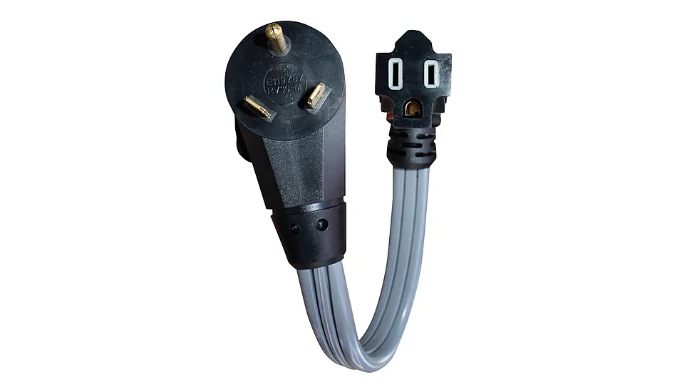 Voltec Flat Wire Adapter 15A F 30A M