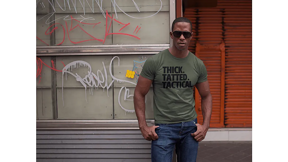 Vulcan Arms THICK. TATTED.TACTICAL. T-SHIRT 9AB0C4E9