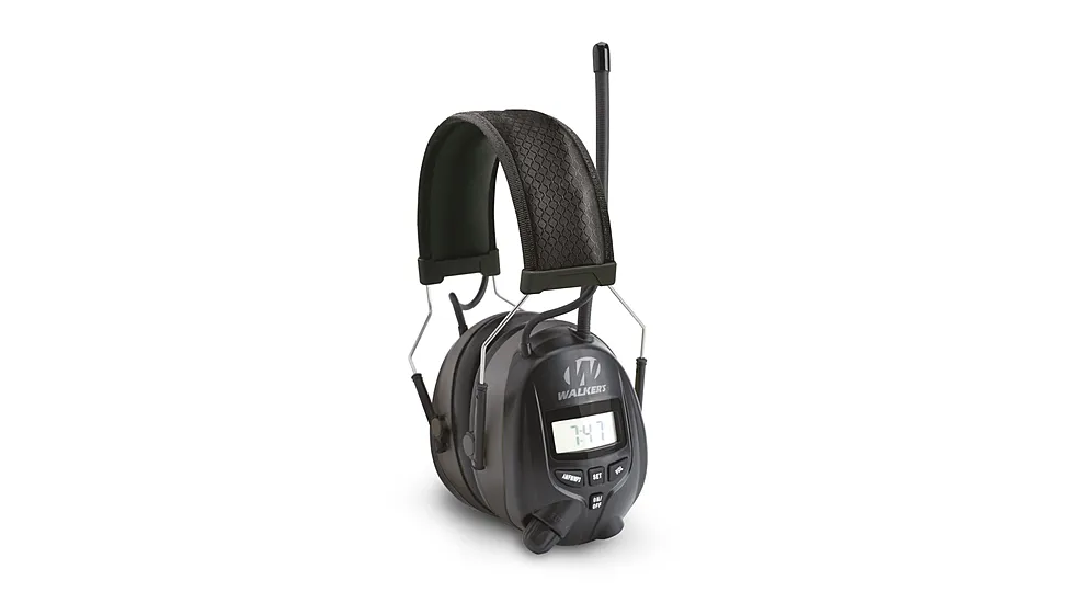 Walkers Digital AM/FM Radio Power Ear Muffs