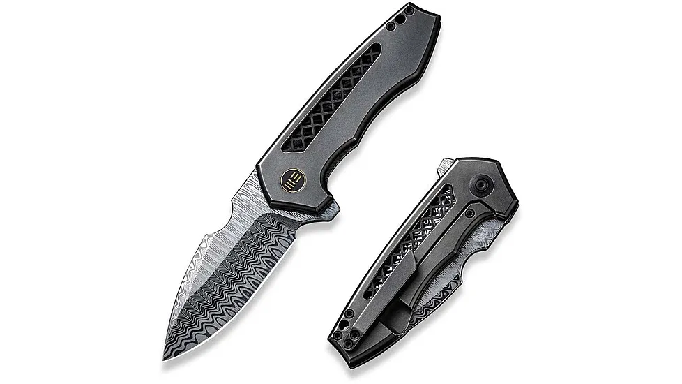 We Knife Co Ltd Harpen Flipper Knife Titanium Handle WE-WE23019-DS1