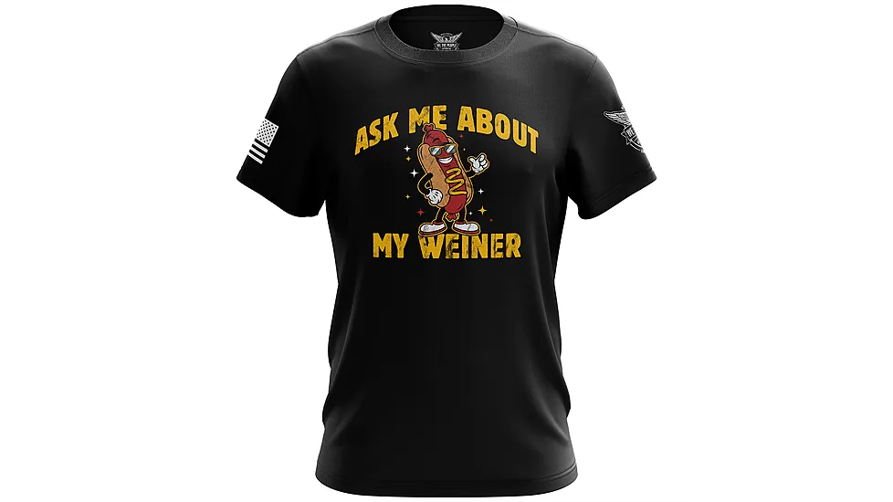 We the People Holsters Ask Me About My Weiner Short Sleeve Shirt FCB91F9F