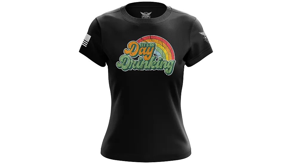 We the People Holsters Let's Go Day Drinking Women's Short Sleeve Shirt D2DC7579