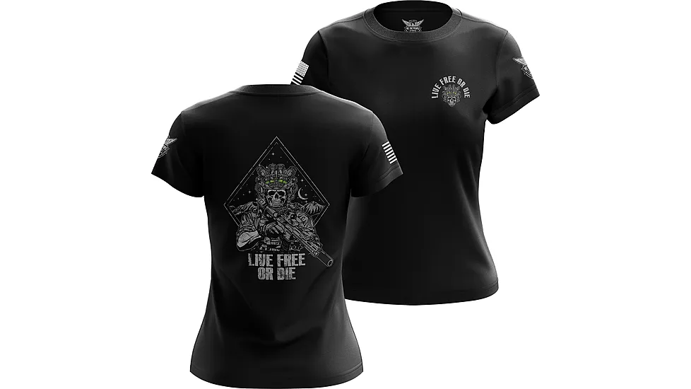 We the People Holsters Live Free Or Die Women's Short Sleeve Shirt F5D6EABB