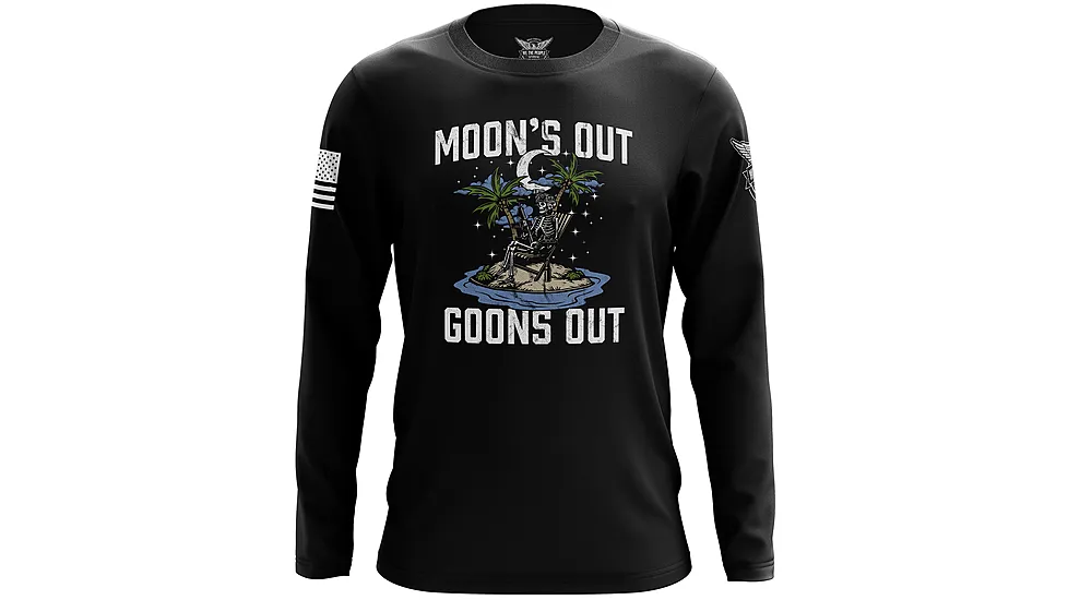 We the People Holsters Moon's Out Goons Out Long Sleeve Shirt 06BA069A