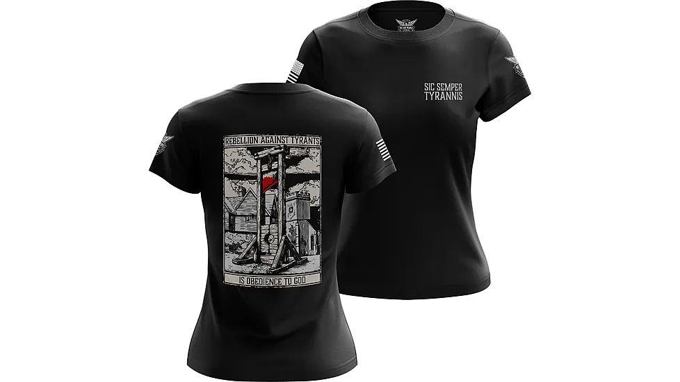 We the People Holsters Sic Semper Tyrannis Women's Short Sleeve Shirt DF793193