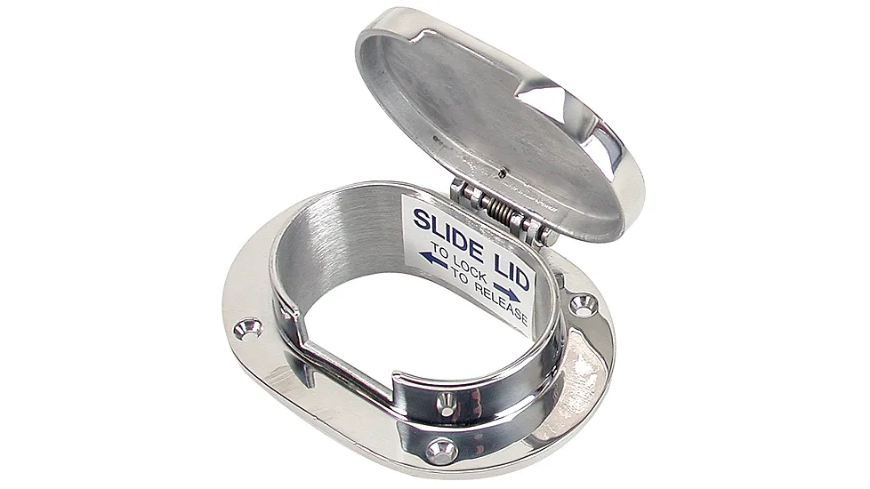 Whitecap Chain & Rope Deck Pipe 3-7/8" x 2-1/2" Opening