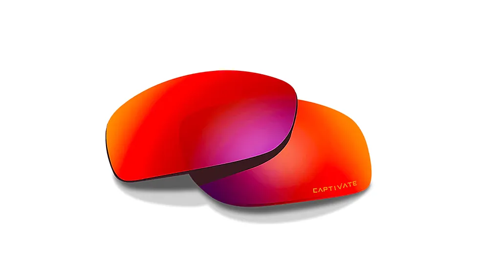Wiley X P-17RM Twisted Red Mirror Lens Polycarbonate