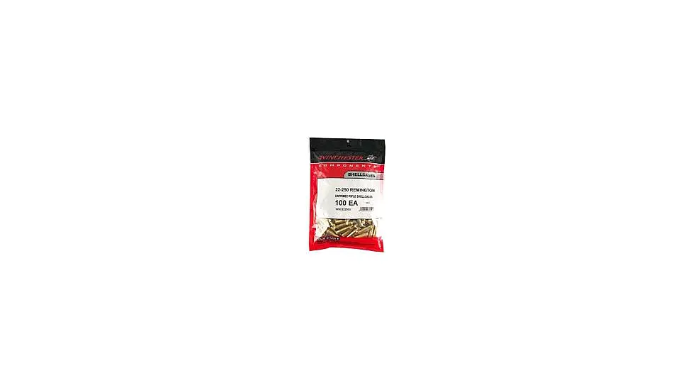 Winchester .22-250 Remington Unprimed Rifle Brass