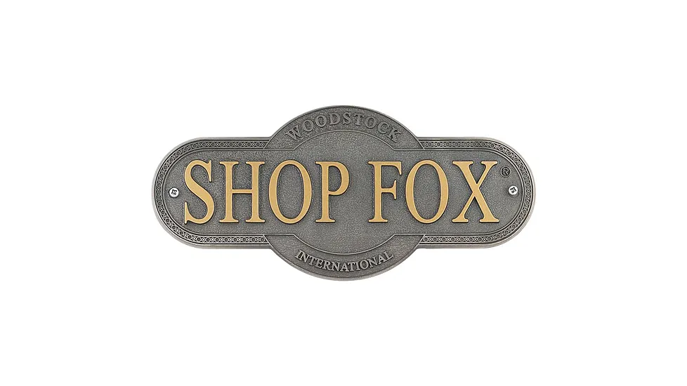 Shop Fox Nameplate