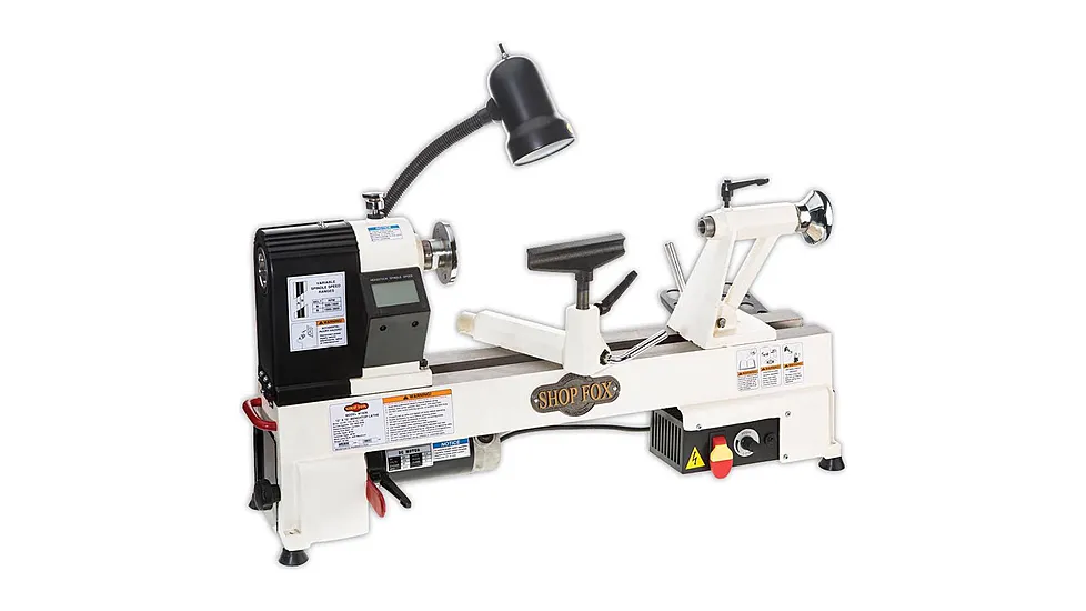 Shop Fox 12in x 15in Benchtop Wood Lathe