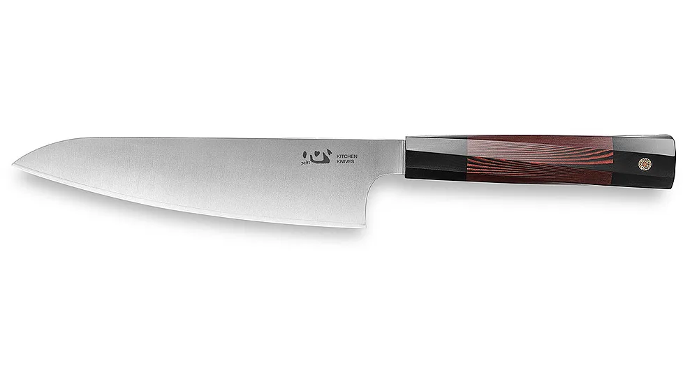 Xin Cutlery 12.6in Black/Red Japanese Style Chef's Knife