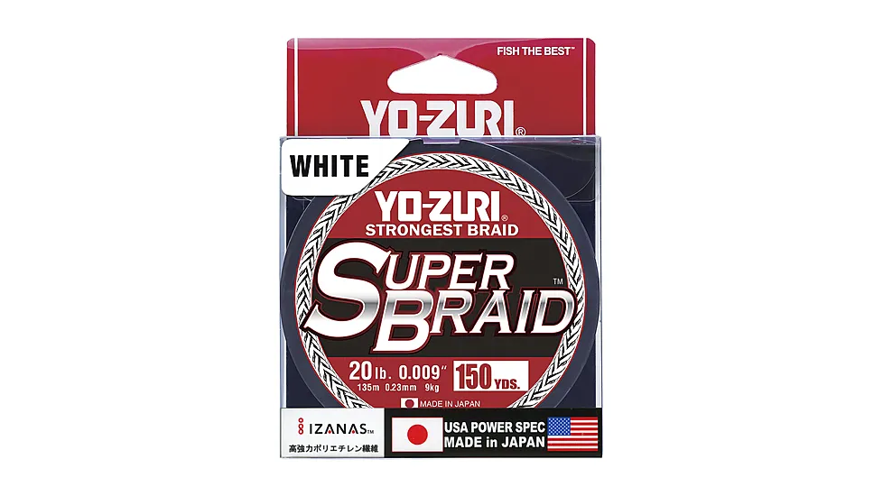 Yo-Zuri SuperBraid White Line