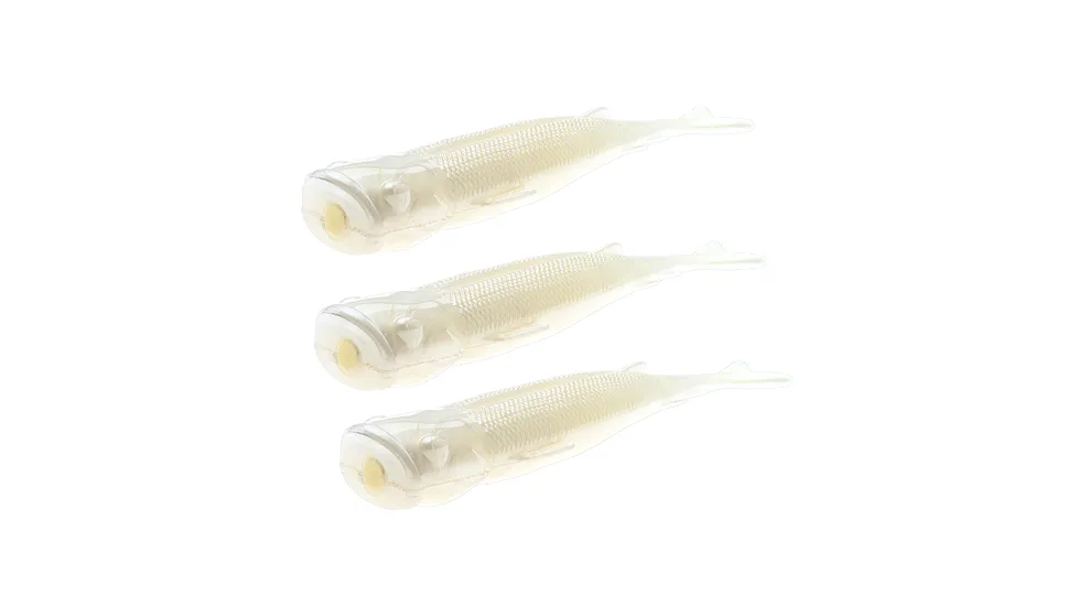 Z-man POP SHADZ 4" PEARL 3PK POPSHAD4-84PK3
