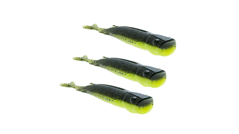Z-man POP SHADZ 4" WATERMELON/CHART 3PK POPSHAD4-17PK3
