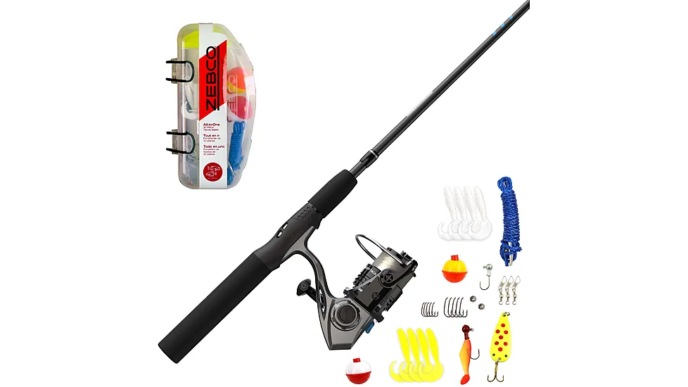 Zebco Ready Tackle Spinning Combo Rod