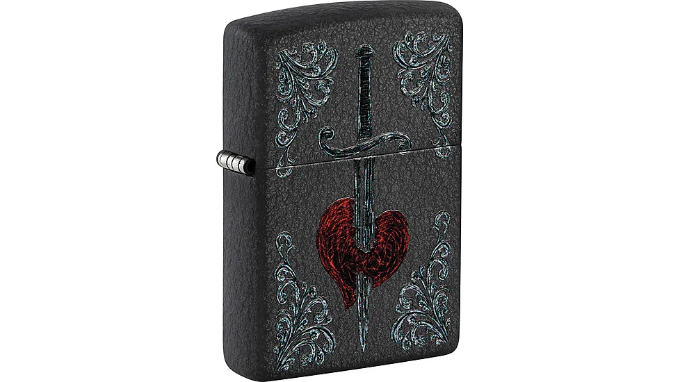 Zippo Heart Dagger Tattoo Lighter