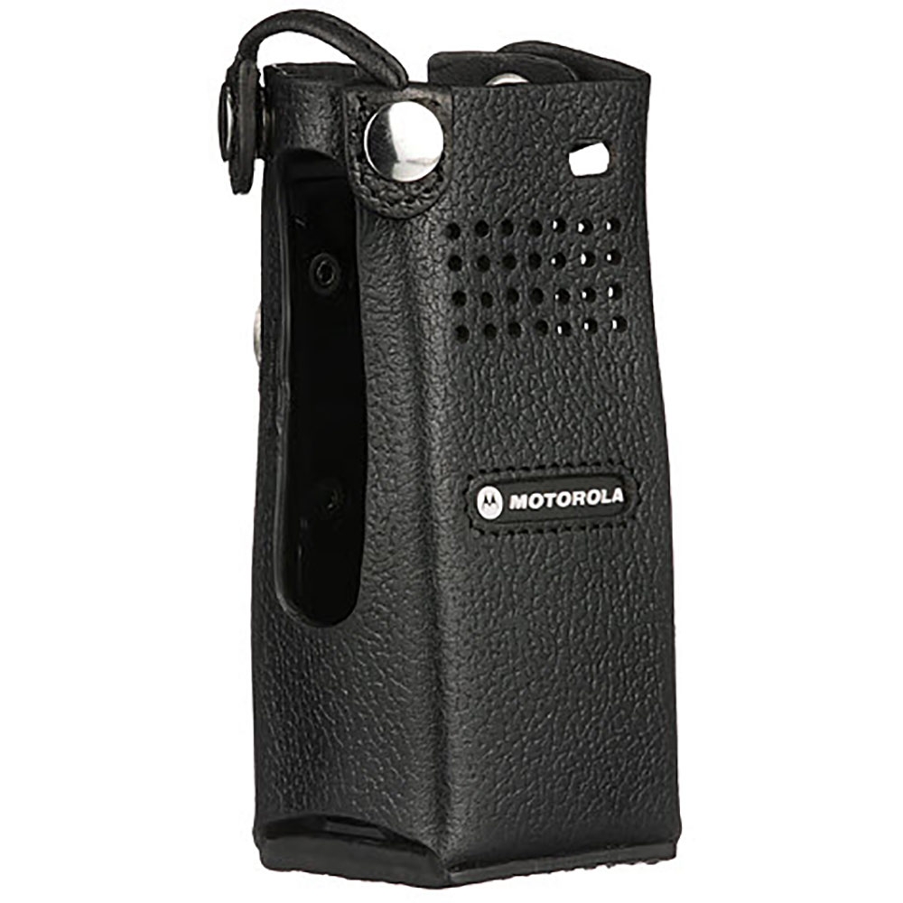 Motorola PMLN7904A Leather Carry Case with 2.75" Swivel Belt Loop for Short Batteries