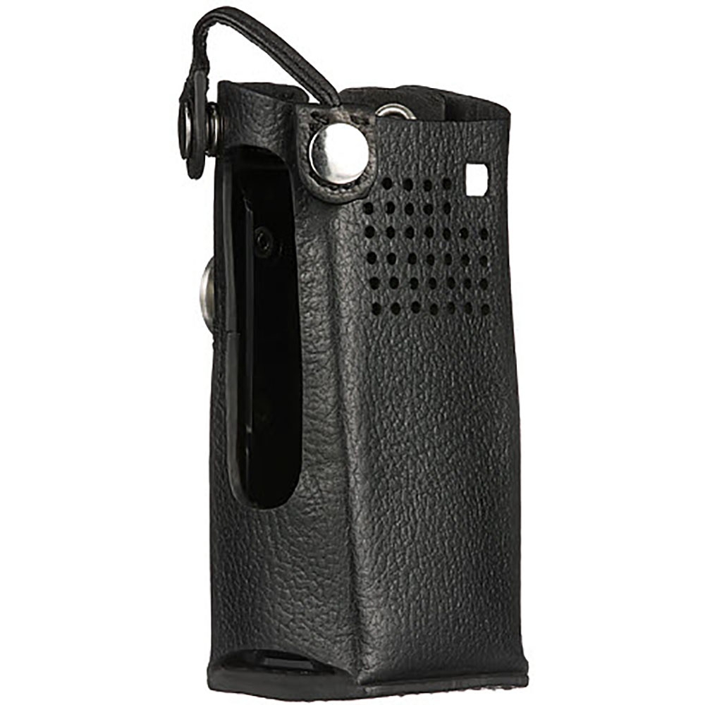 Motorola PMLN7906A Leather Carry Case with D-Rings and 2.75" Swivel Belt Loop for Standard Battery