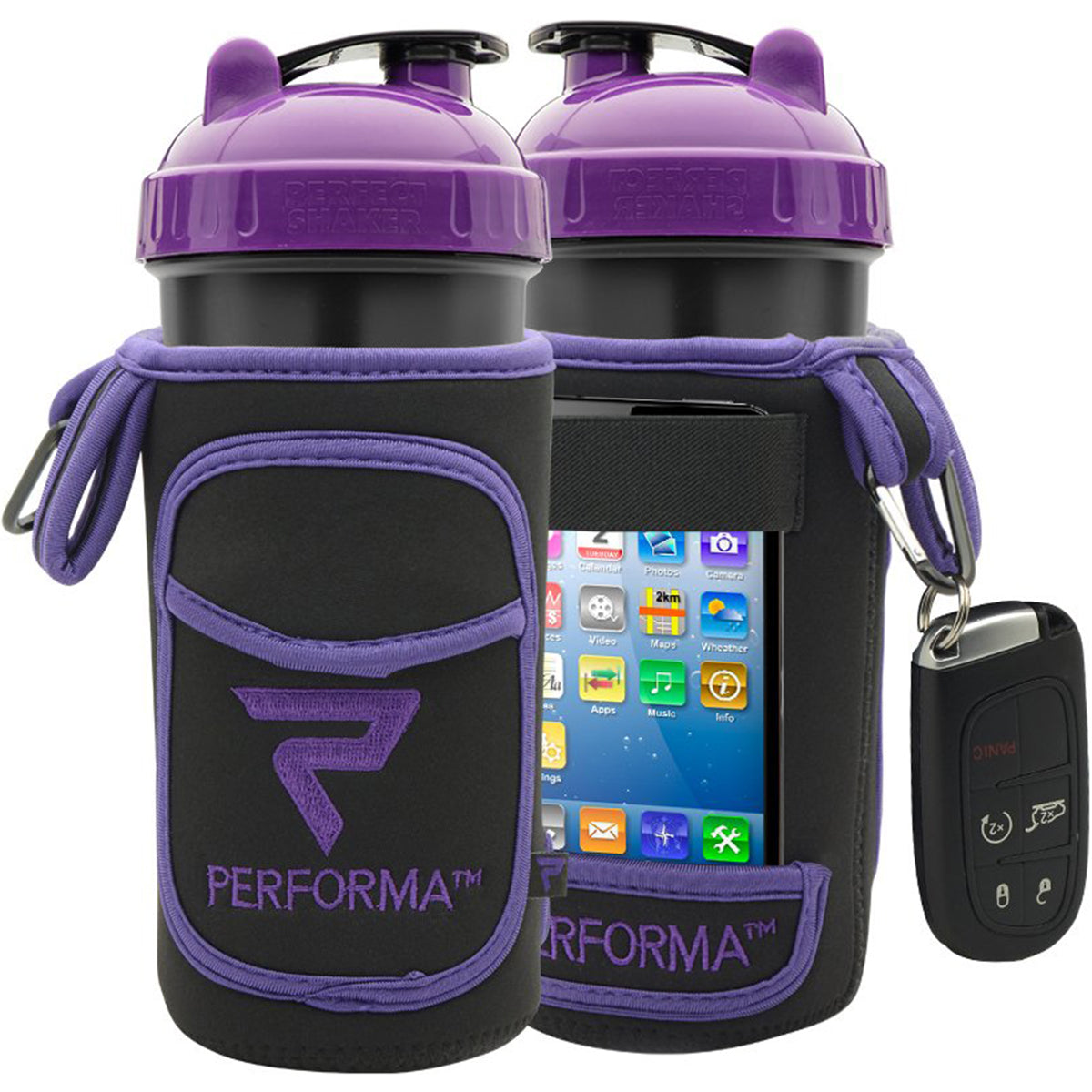 Performa FitGO Insulated Water-Resistant Shaker Cup Holder Sleeve