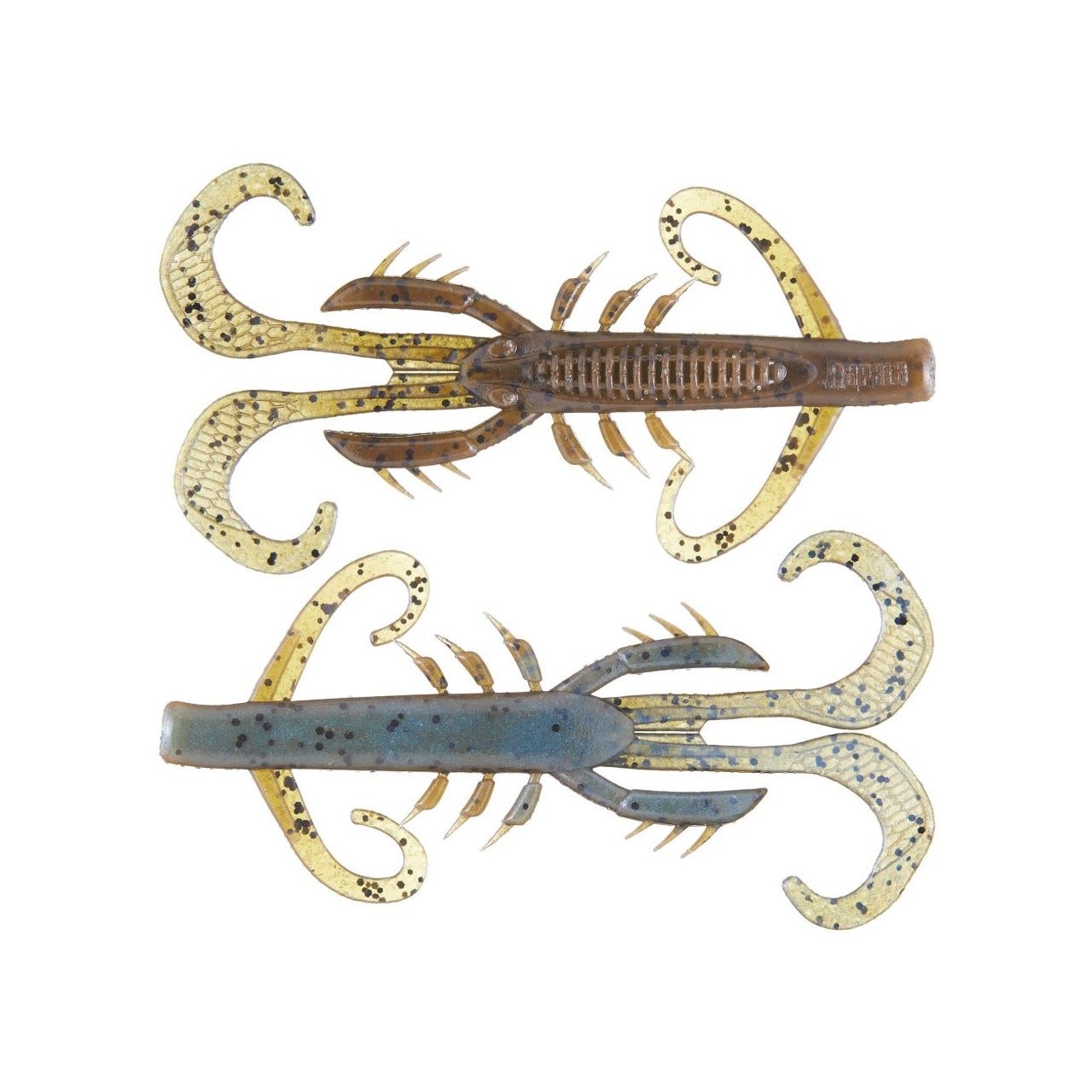 Rapala CrushCity Hedgehog - 4" Green Pumpkin Blue Pearl