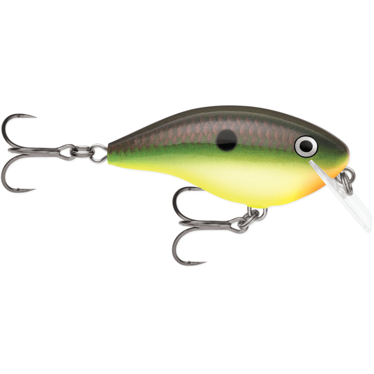 Rapala OG Big Rocco 6 Crankbait - 5/8 oz. Hot Copper Green Shad
