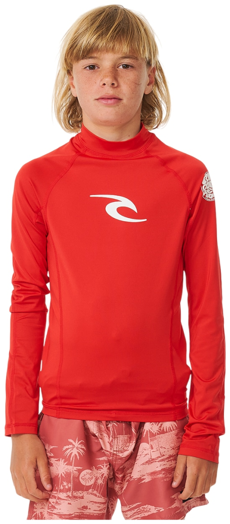 Rip Curl Brand Wave UPF Long Sleeve Kids 67436329