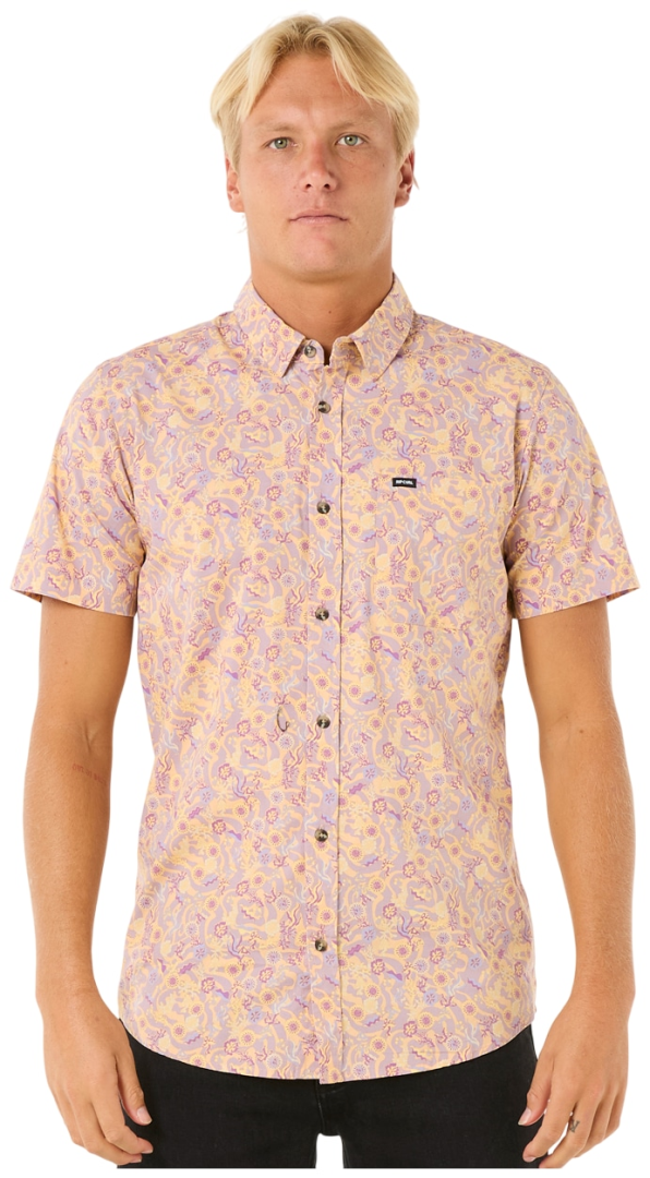 Rip Curl Floral Reef Short Sleeve Shirt 18183619