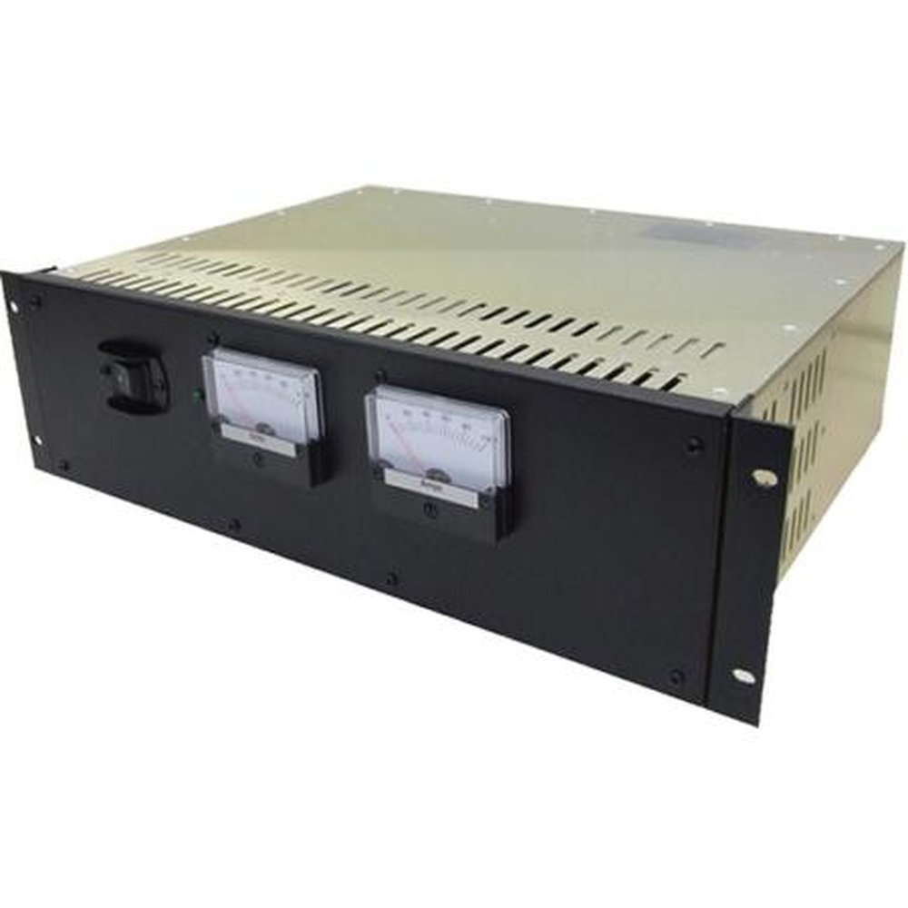 DURACOMM RLP-6048M 3kW Output Heavy Duty Rack Mount Power Supply.Input Voltage 180- 264 Vac.60 Amp Max.48 VDC Output, Has Meters.31 Lbs