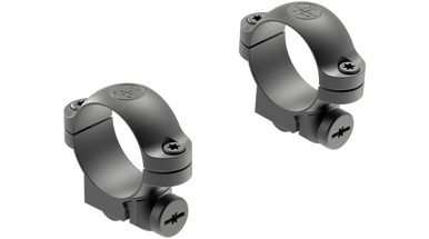 Leupold Ruger #1 & 77-22 Ring Mounts - 1" Low Black