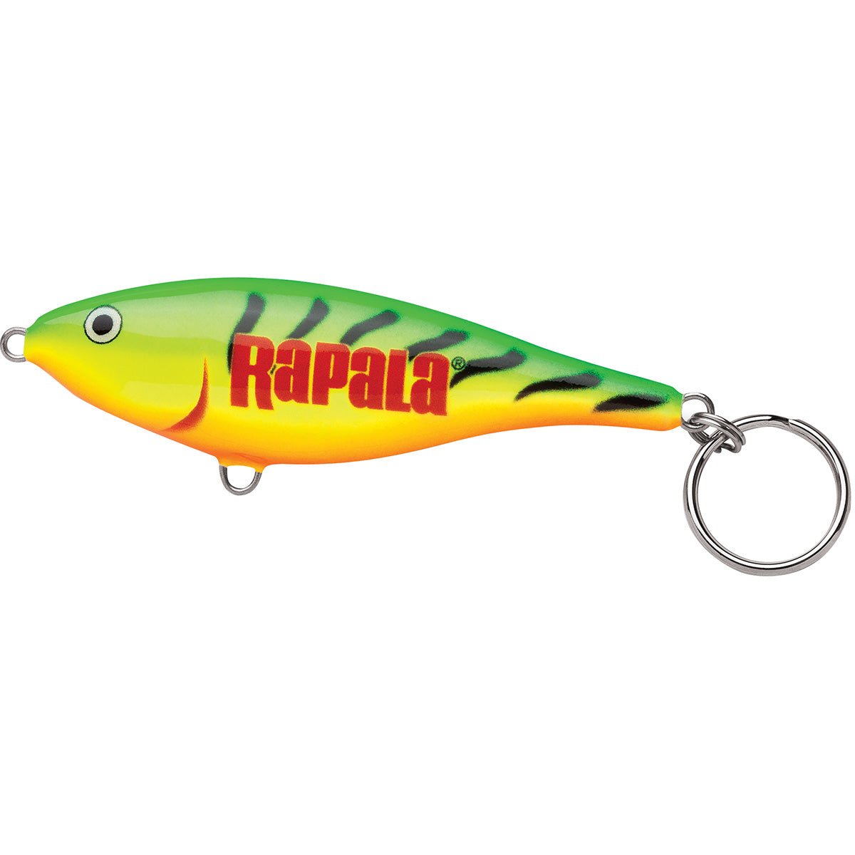 Rapala Rattlin' Rap Lure Key Ring - Firetiger