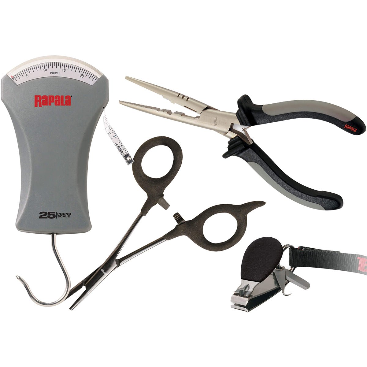 Rapala Combo Pack (Pliers/Forceps/Scale & Clipper/Sheath)