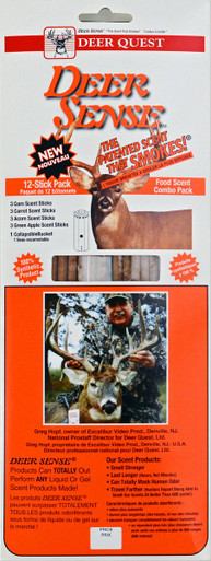 Deer Quest Deer Sense Combo Apple-Corn-Carrot-Acorn 12 pk.