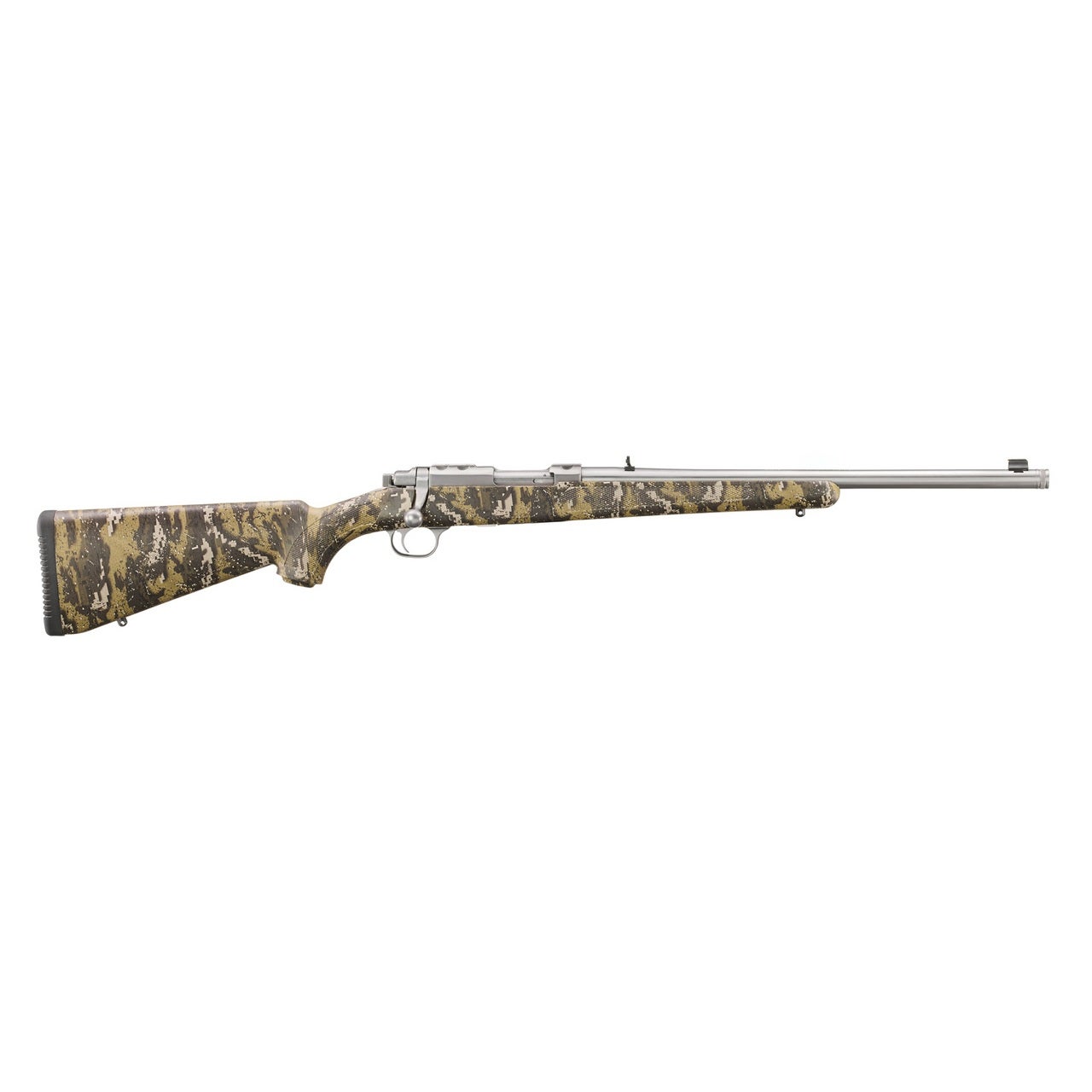 Ruger 77/357 357 Mag Rifle 18.5" Kryptek Obskura Nox Camo/SS 7420