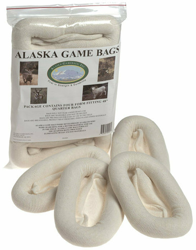 Alaska Game Bags 48" 4-Pack Big Game Rolled Game Bags