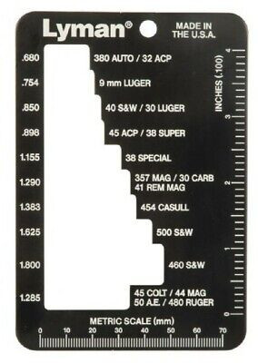 Lyman 7832217 E-Zee Trim Pistol Case Gauge