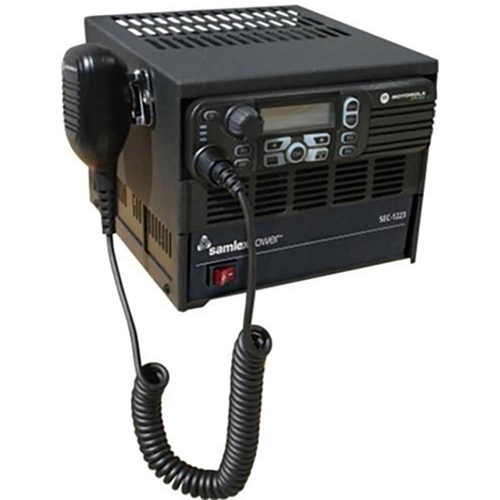 Samlex SEC-1223-IC4 23 Amp Power Supply w/Cover for ICOM F5061/6061